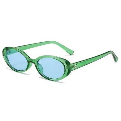 Small Oval Sunglasses for Women's Vintage Design Sun Glasses Shades Female Sexy Retro Punk Men Sunglass Outdoor Trendy Eyewear - Image 7