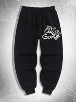 Men's game controller print jogging pants suitable for outdoor sports outdoor fashion trousers casual and comfortable