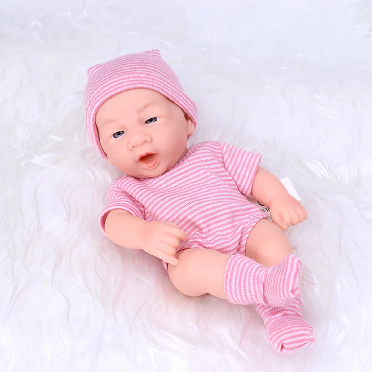 子供のためのミニリボーンドールキット,ビニール,全身,リアルな