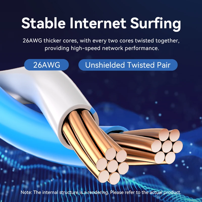 Vention Ethernet Cable Cat6 UTP 90 Degree Downard Right Angle Patch Cord Laptop Router TV Box Printer USB HUB RJ45 Internet ethernet cable