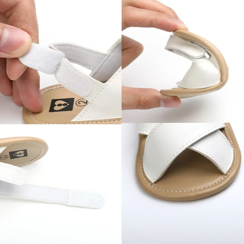 Infant Baby Anti-Slip Shoes Summer Girls Boys Breathable Tassel Design Sandals Toddler Soft Soled First Walkers