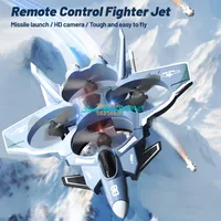 WIFI FPV HD Camera RC Fighter 2.4G Missile Launch 3D Stunt Roll Attitude Hold Surround Fight Remote Control Plane Aircraft Toy 1