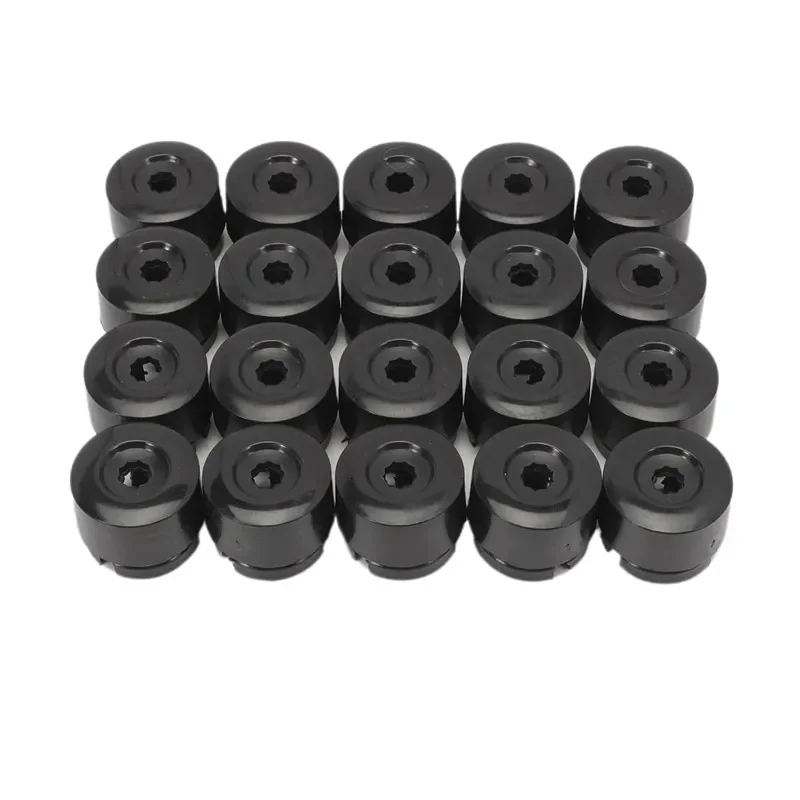 20 PCS 19mm Car Hub Screw Cover Protective Caps Wheel Nut Screw Head Cover Caps for Transporter T5 T6 2003- Wheel Nut Caps Screw Caps Wheel Nut Covers Auto Accessories Car Accessories Bolt Nut Covers