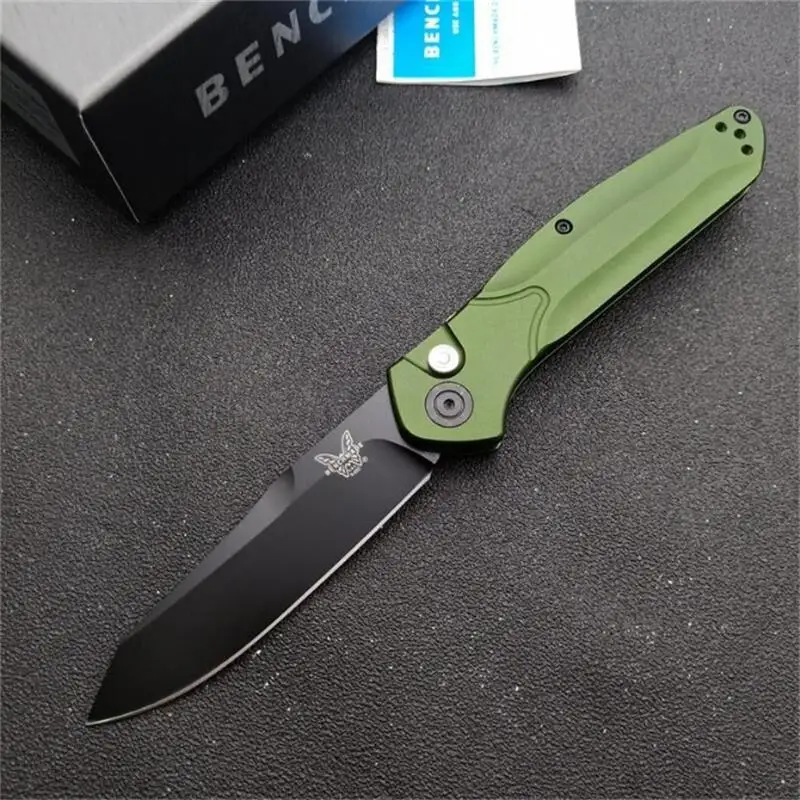 door intercom with camera Benchmade 9400   High Hardness Folding Knife S30V Steel Aluminum Handle Outdoor Camping Safety Pocket Knives EDC Tools audio intercom Door Intercom Systems