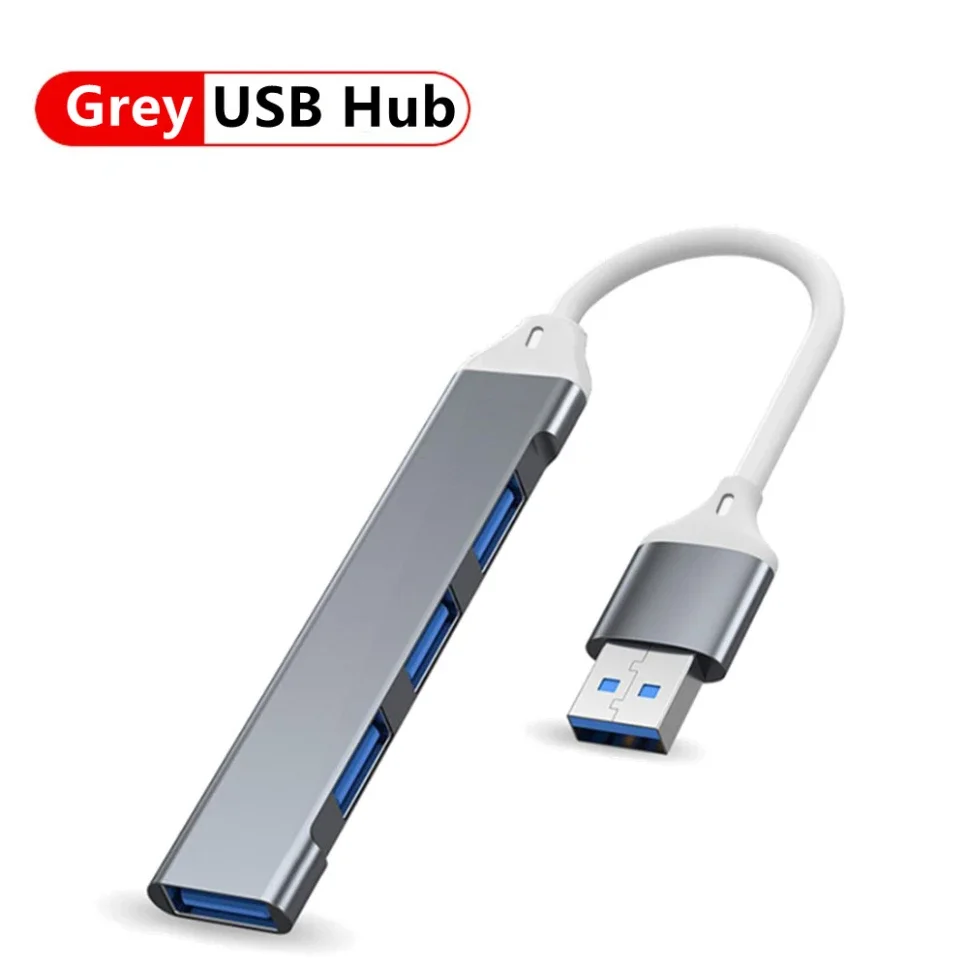 USB 3.0 Hub 4 Port USB تمديد Hub عالية السرعة Type...