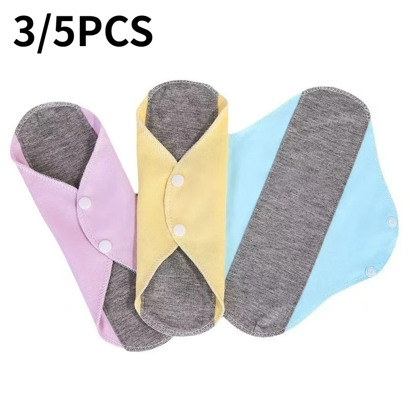 Reusable Cotton Incontinence & Period Protection Underwear Set - Washable and Absorbent Panties & Liners