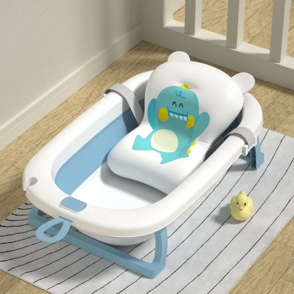 신제품 접이식 아기 욕조, 두꺼운 어린이 접이식 욕조, 아기 욕조, 아기 용품, 0-6 세 어린이 욕조
