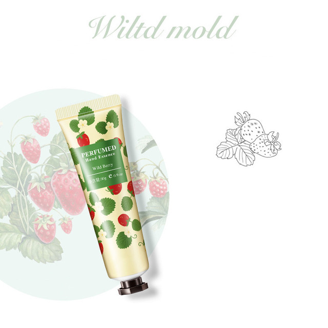 Fruit Moisturizing Hydrating Hand Cream for Winter Hand Care Nourishing Skin Care Apple Pear Lemon Mango Lily Green Tea