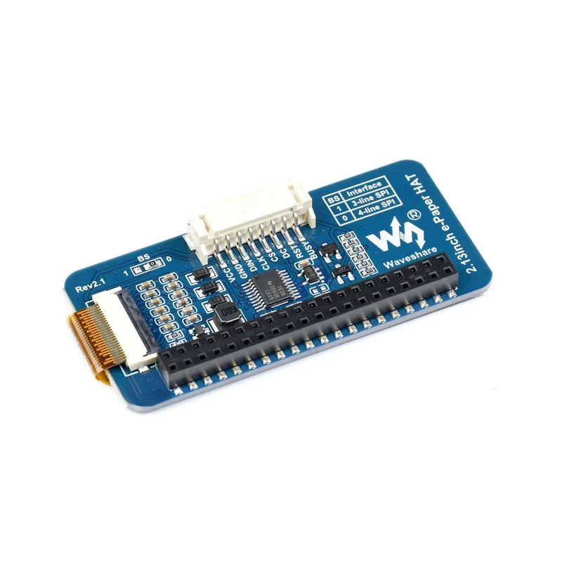 Raspberry Pi 2.13inch E-Ink display HAT 250x122 SPI Interface for Arduino Raspberry Pi / Jetson Nano