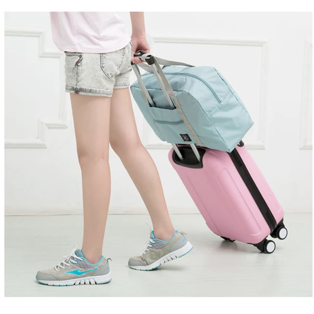 2022 New Nylon Foldable Travel Bags Unisex Large Capacity Bag Luggage Women WaterProof Handbags Men Travel Bags Free Shipping 5