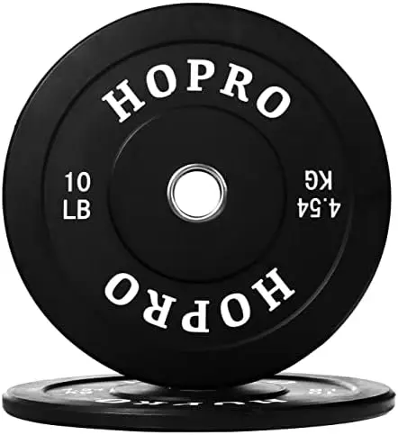 

Color Coded Bumper Plate Weight Plate with Steel Hub, Pairs or Sets