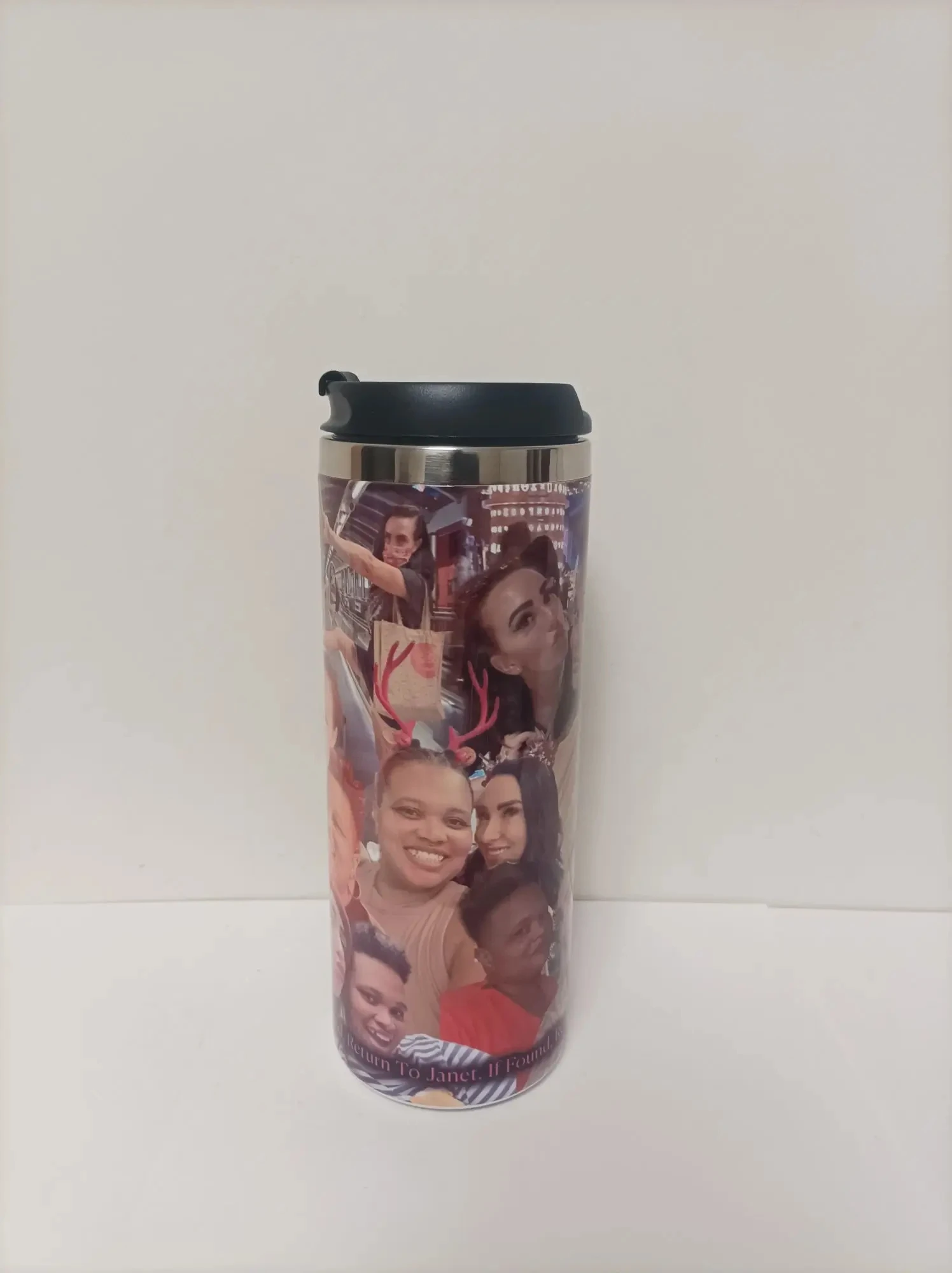 DIY angepasste 450ml Kaffeetasse voll um bedeckten Druck mit Ihrem Logo Foto Name Text Thermoskanne Becher für Büro trinken Wasser – Detail 5