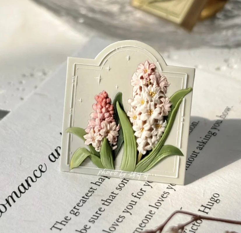 Wax Seal Stamp Summer Series 3d Relief Embossed Seal Brass Head Fire Paint For DIY Scrapbook Envelope Sealing Wax Stamp