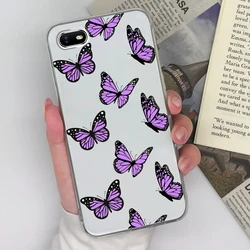 Custodia per telefono in silicone trasparente morbido e carino – 6.1 pollici