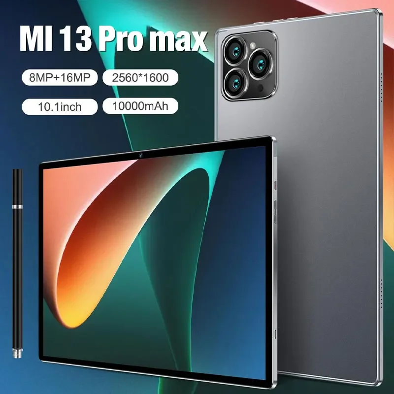 Mi 13promax 태블릿, 16GB + 1TB, 10.1 인치 FHD + 스냅드래곤 870 태블릿, 안드로이드 13.0 태블릿 PC, 5G 듀얼 SIM 카드, 와이파이, 월드 프리미어