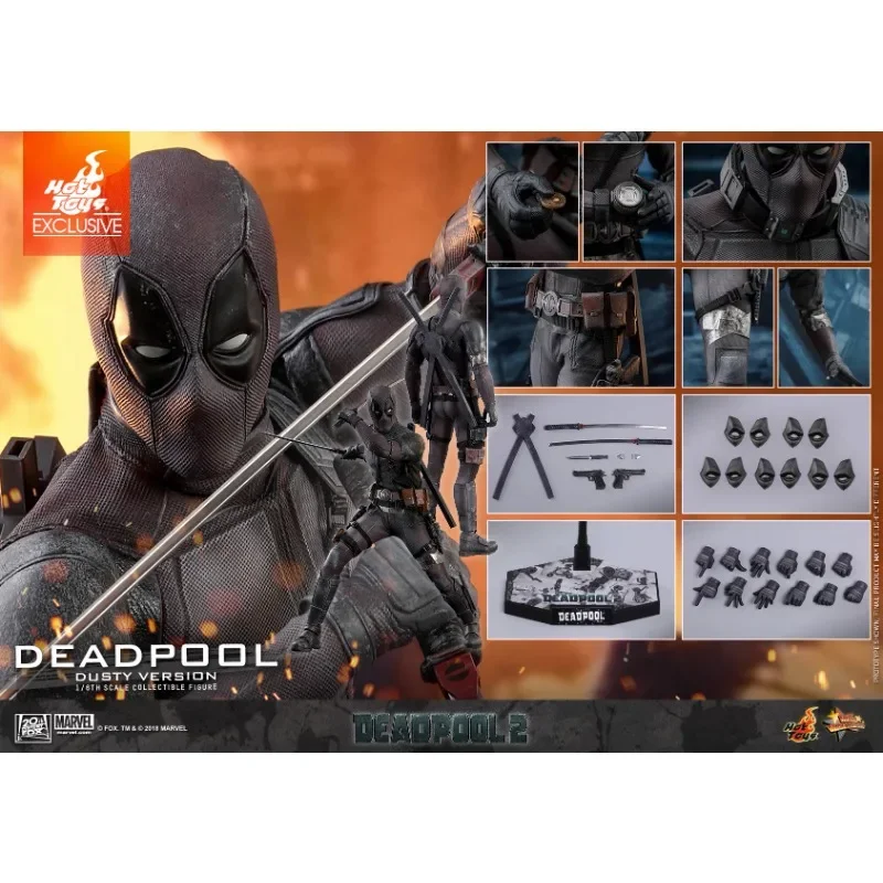 

Лимитированная коллекция экшн-куклы Hottoys HT MMS505 Дэдпул 2 Дэдпул 3,0, коллекция хобби