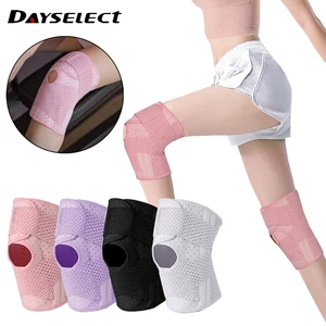 1Pair Sports Kneepad Men Women Pressurized Elastic Knee Pads Arthritis Joints Protector Fitness Gear Volleyball Brace Protector