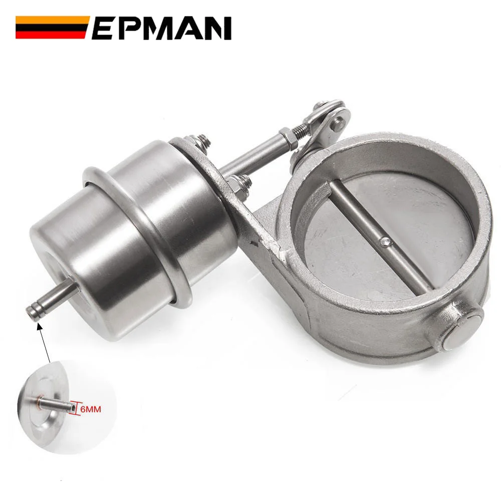 EPMAN Vacuum Activated Exhaust Cutout / Dump 51mm/60mm/63mm/70mm/76mm Close Style Pressure: About 1 BAR