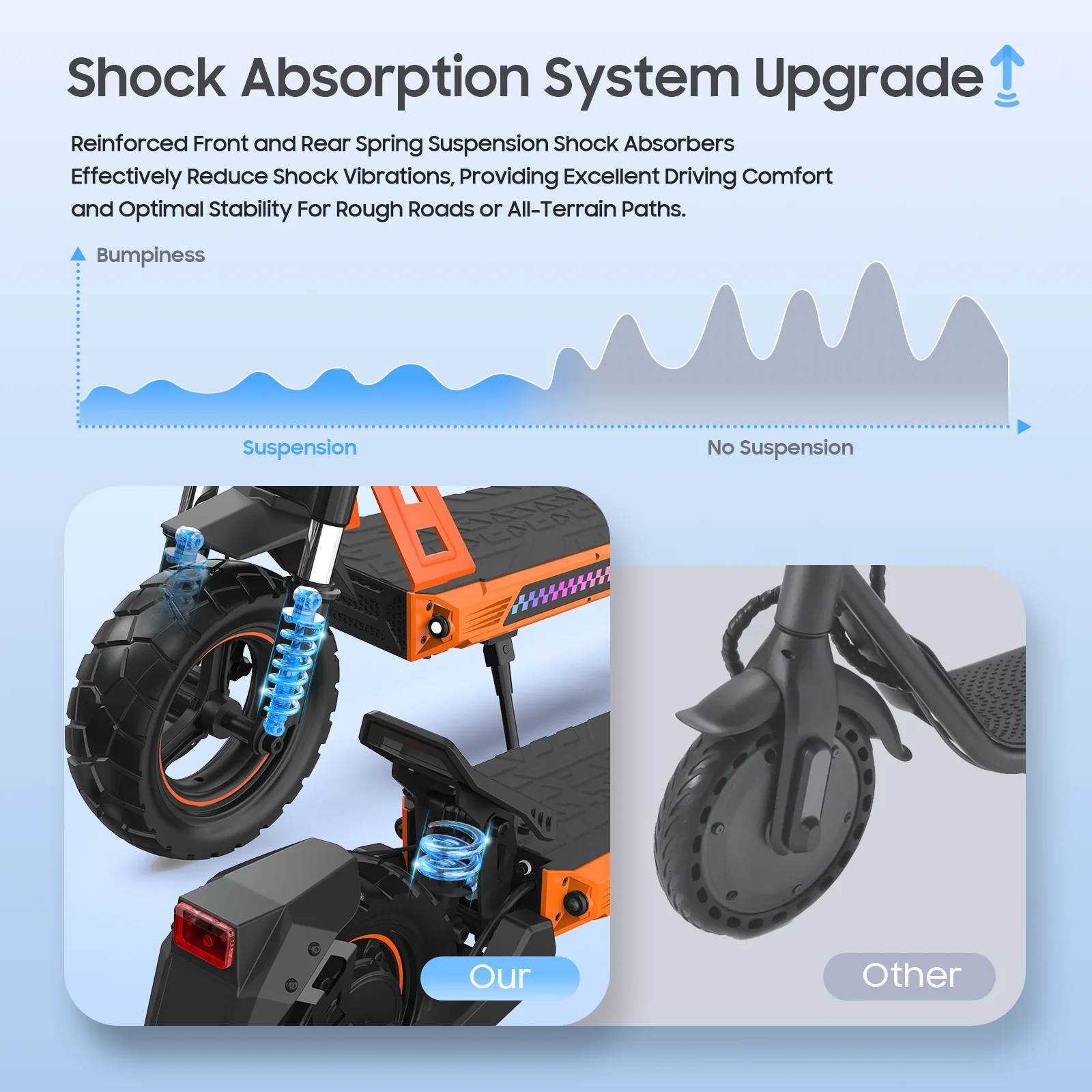 Trottinette posée près d’un sentier extérieur