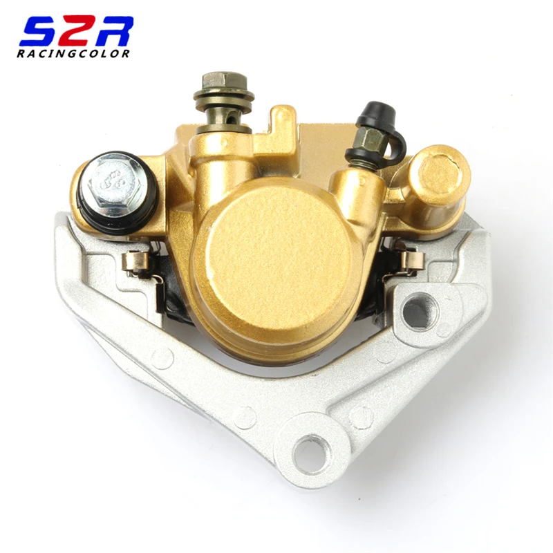 S2R Motorcycle Front Brake Caliper Assy For YAMAHA YBR125 YBR YB 125 With Brake Pads And Bracket 2002 2007-2009 2011 2012 2014