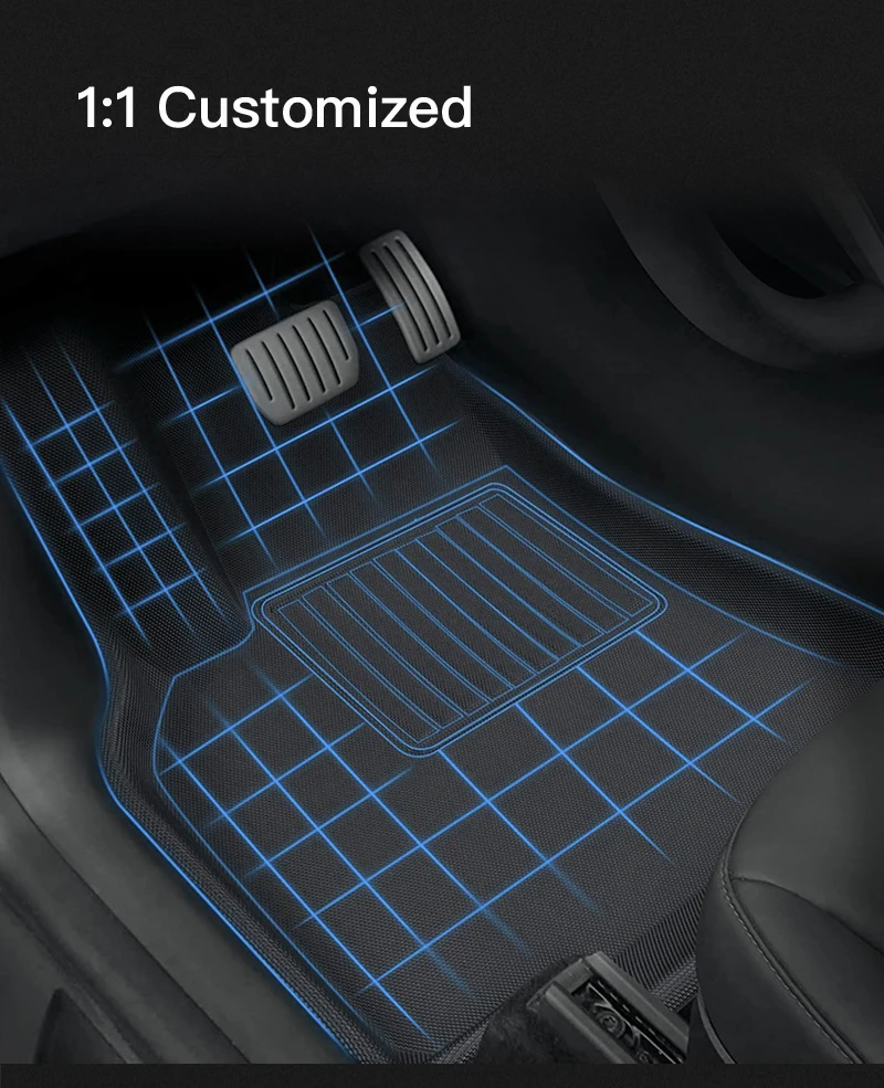 For-BYD Seal ECO Fit Car Interior Accessories XPE Rubber Floor Mat Front Rear Boot Mat Sports Right Hand Drive