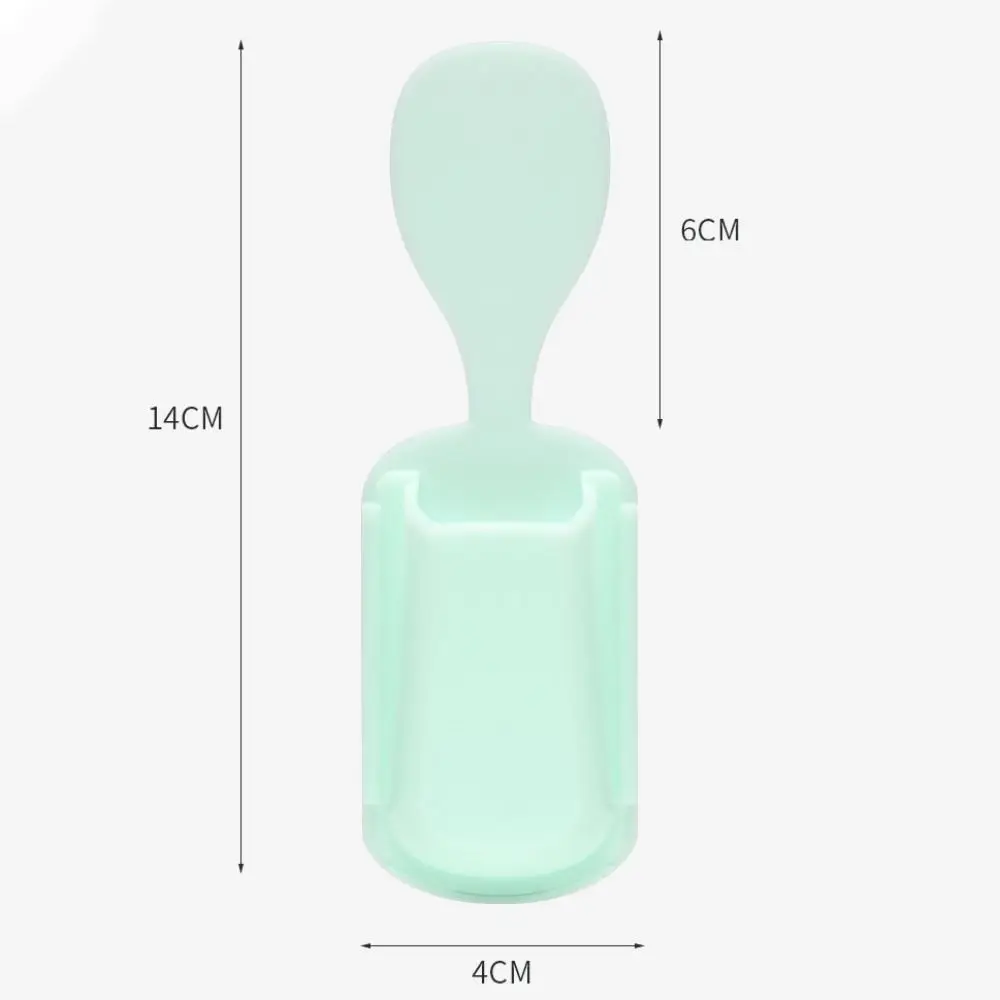 Rice Spoon Storage Rack Wall Mount Rice Cooker Spoon Holder Household Scoop Stand Rice Scoop Paddle Holder Kitchen Tool