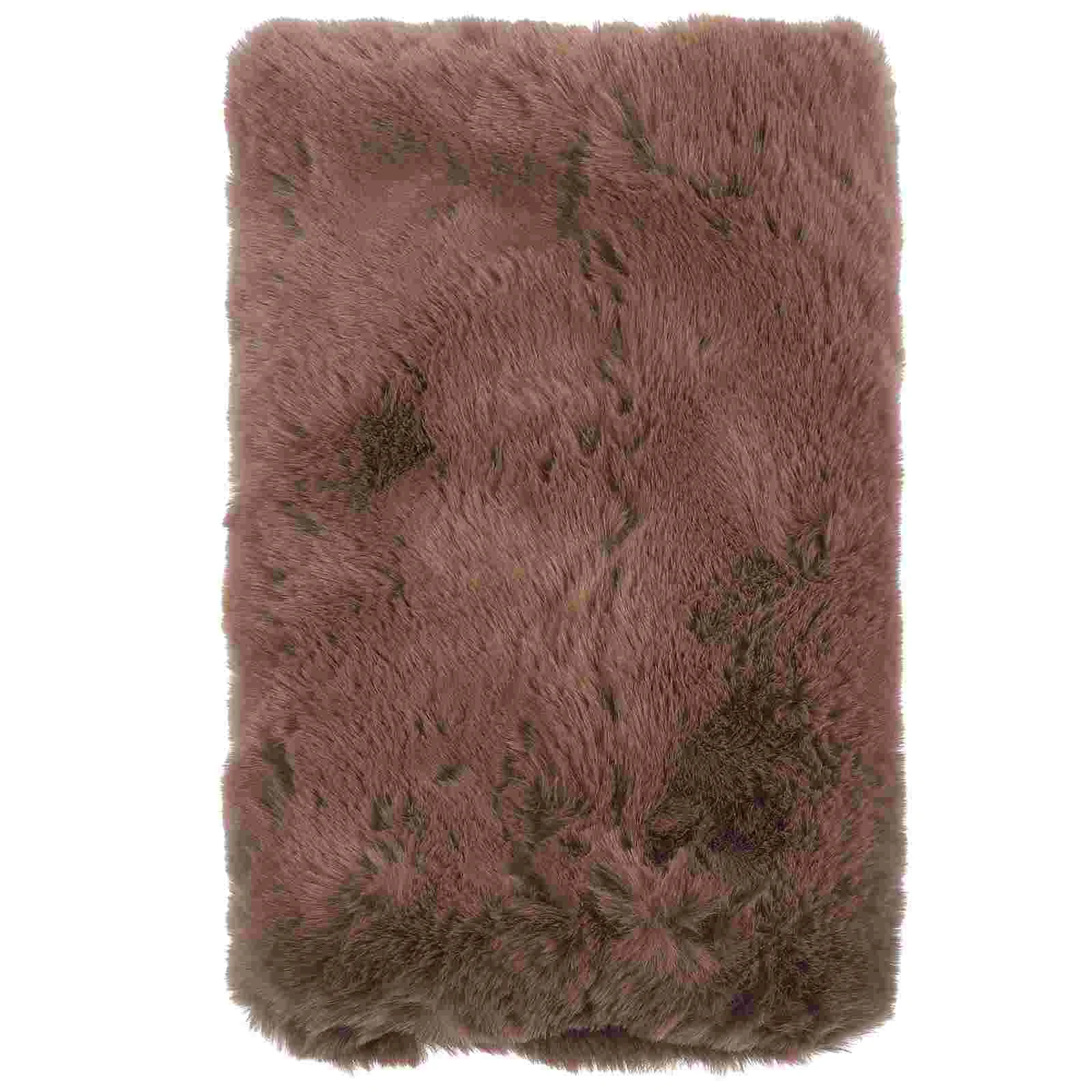

Portable Warmer Muff Warmer Pouch Imitation Fur Warmer Sleeve Winter Hand Warmer Thickened Muff Warmer Muff for Winter 36x20cm