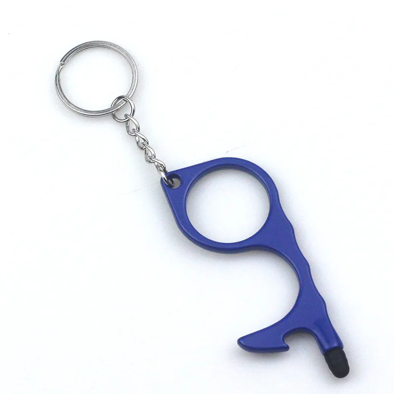 Door Opener Keychain Sanitary Keychain Multifunctional Hand Tool