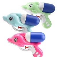 Cartoon Dolphin Space Water Gun Blasting Toy Super High Pressure For Summer Play Water Pool Kids Boys Favors Gift Rafting Toys 1