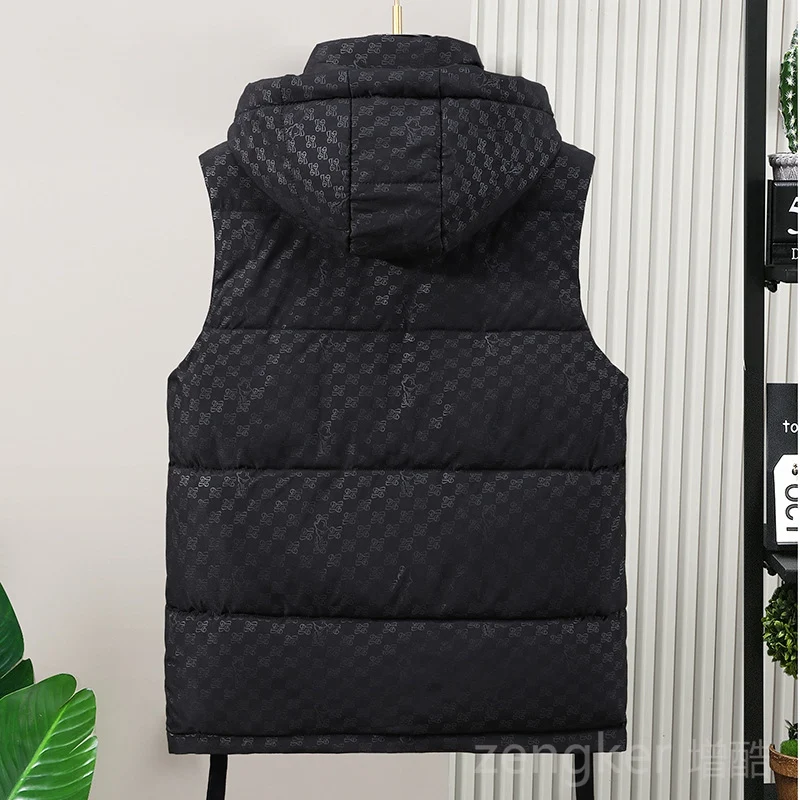Big size waistcoat autumn winter new big yards thickened shoulders  man vest jacket jacket men men vest 8XL 7XL 6XL 3
