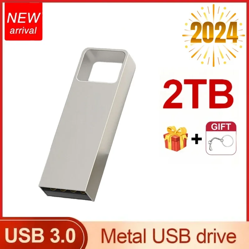 Usb 3.0 Metal Flash Drive Memory 1Tb 2Tb Portatile Impermeabile Ad Alta Velocità Usb Flash Drive Otg Pen Drive Memoria Usb Flash Disk