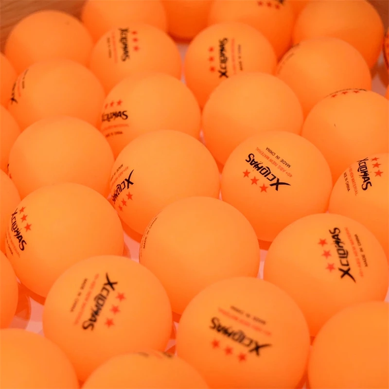 Table Tennis Training Balls D40+ ABS Plastic Ping Balls for Outdoor Indoor Games