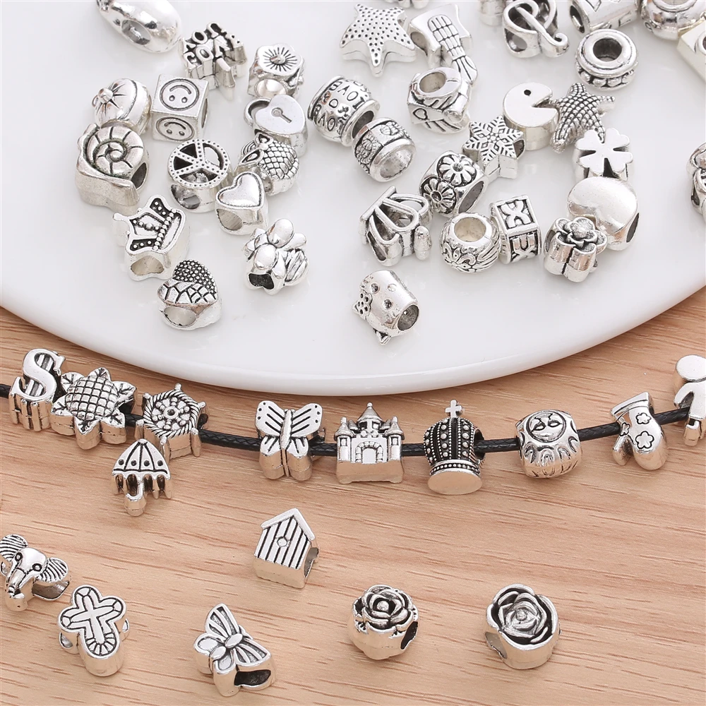 Wholesale Bulk 100 Pcs/Set Various Styles Exquisite Small Charms