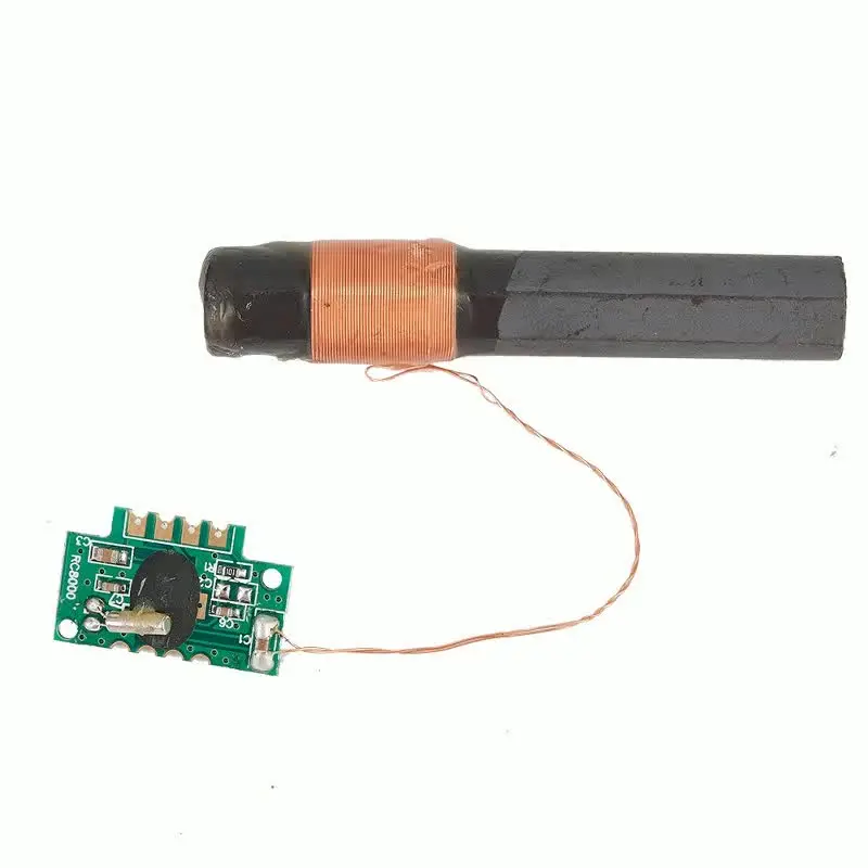 Produktbild von DCF77 Zeitempfängermodul 77,5 KHz – High-Q Antenne 60x10 Mm, SP6007 IC, 1,1–3,3 V, 85 µA – Für Funkuhren & Automatisierung