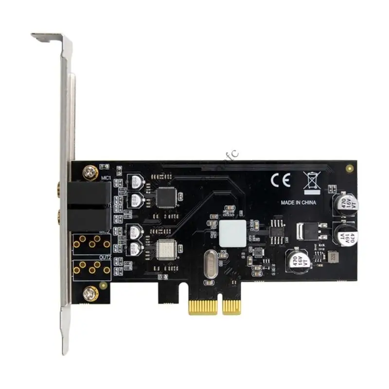 ST116 CM6646 명확한 음성 통화 및 HIFI 음악 재생을 위한 AI 소음 제거 기능이 있는 청각 사운드 카드 594F