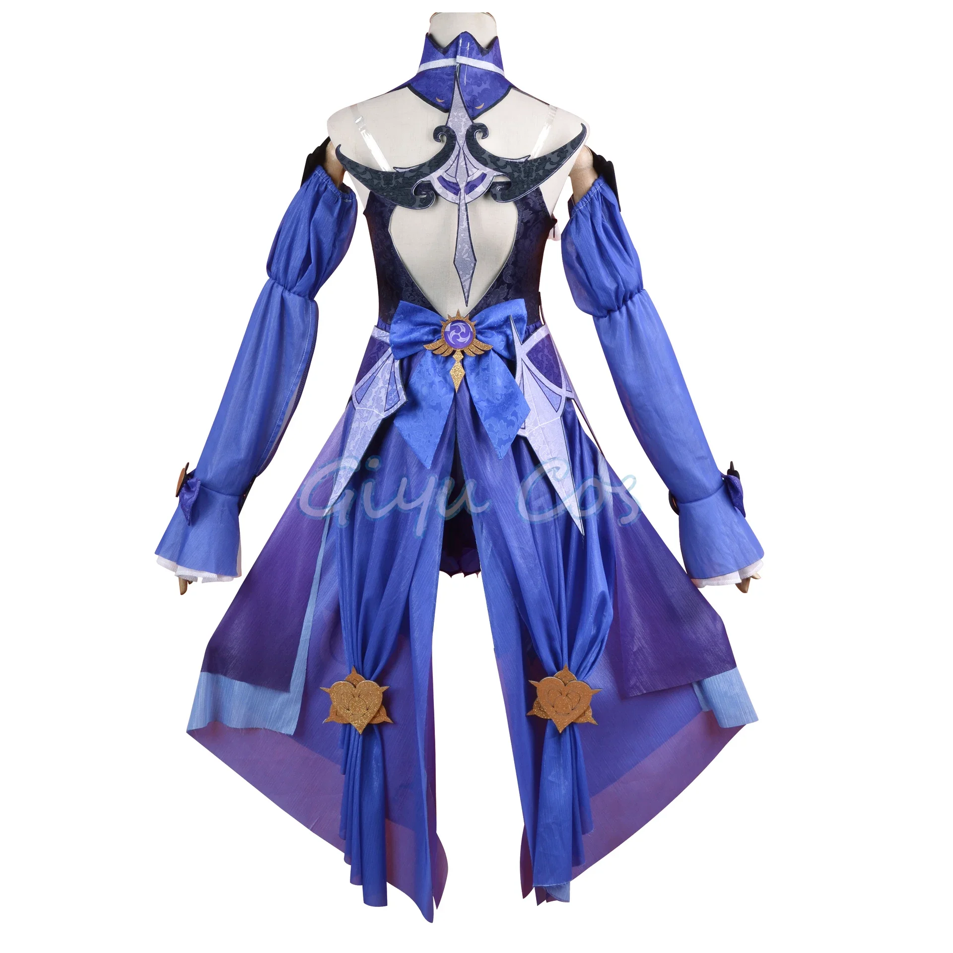 Fischl disfraz de Genshin Impact para mujer, ropa diaria, uniforme de carnaval, peluca de Anime, fiesta de Halloween Disfraces de, juego de Mascarada