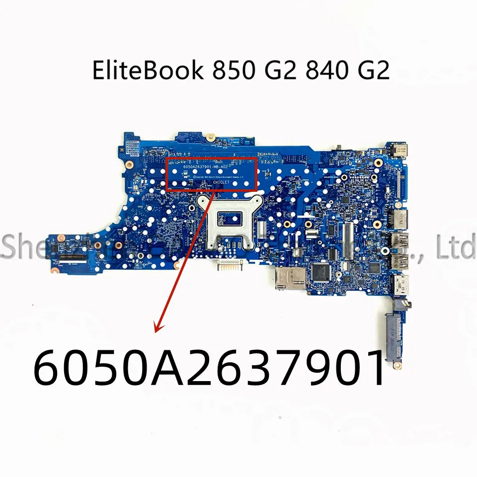 Placa-mãe Portátil para hp Elitebook 840 g2 850 g2 I55200u 5300u I7-5600u Cpu 6050a2637901 799510001 799510-501 799513601 - Imagem 3