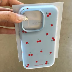 Adorable Cherry Cartoon Soft Silicone Phone Case - Redmi 15C 5G (171mm) (LA - P0643)
