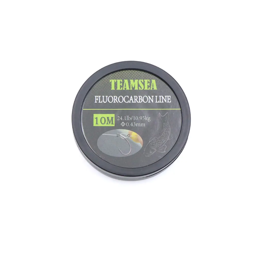 10m Fluorocarbon Coated Carp Fishing Line - Super Stiff Carbon Fiber Hooklink