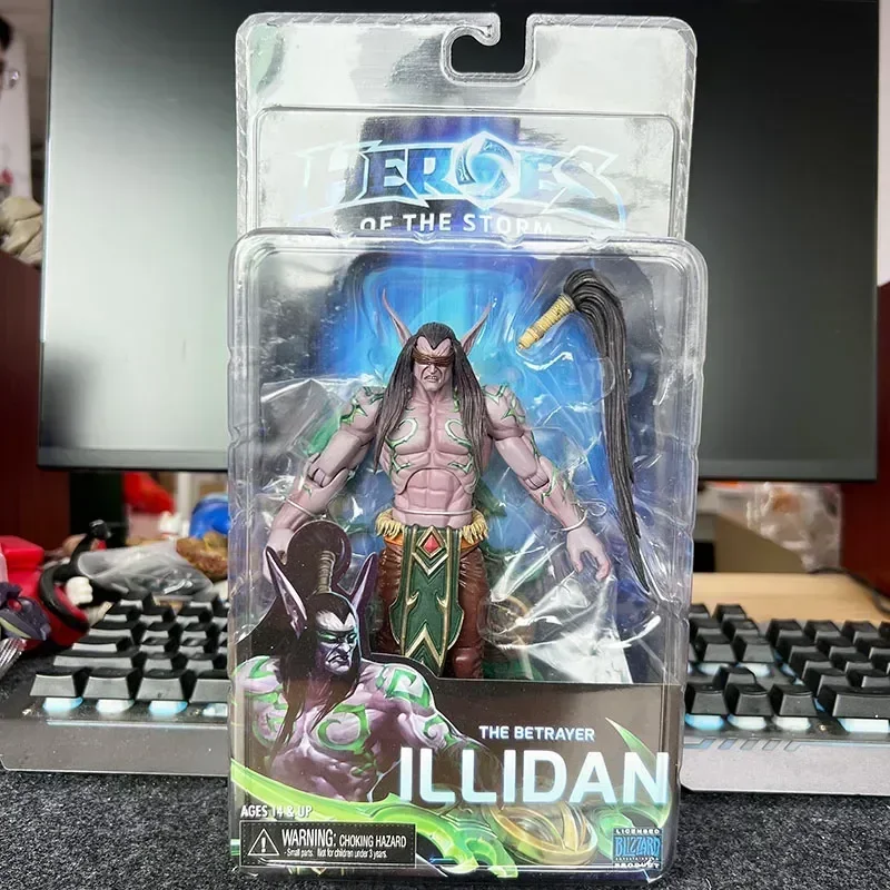 

Original Neca Illidan Sylvana Snova Anime Action Figure Hero World Of Warcraft Collection Model Decoration Static Toys Gift Kid