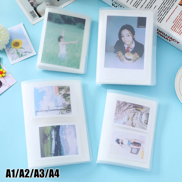 3/4/5/6 Inch Idol Pictures Binder Storage Photo Album Mini Photo Album  Square Transparent Album Creative DIY Photocard Holder - AliExpress