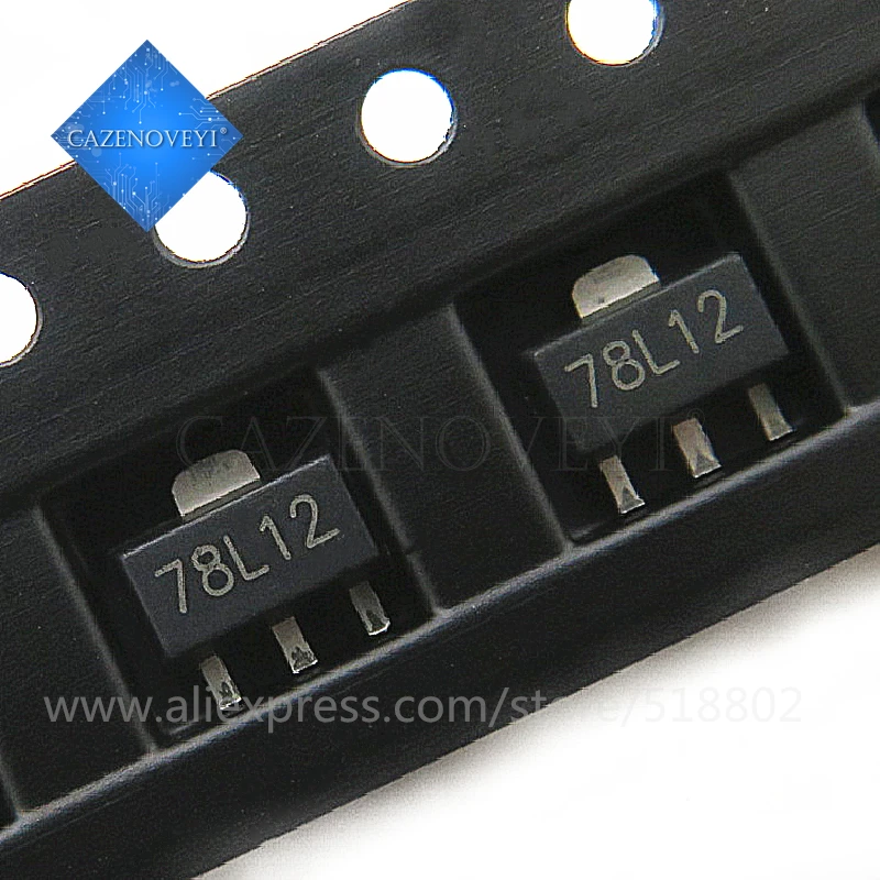 

1 шт./партия L78L12 CJ78L12 78L12 12 12V SOT-89 в наличии