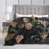 Tom Hiddlestons Photo Flannel Blanket Quality Super Warm English Actor Bedding Throws Winter Travelling Living Room Bedspread 4