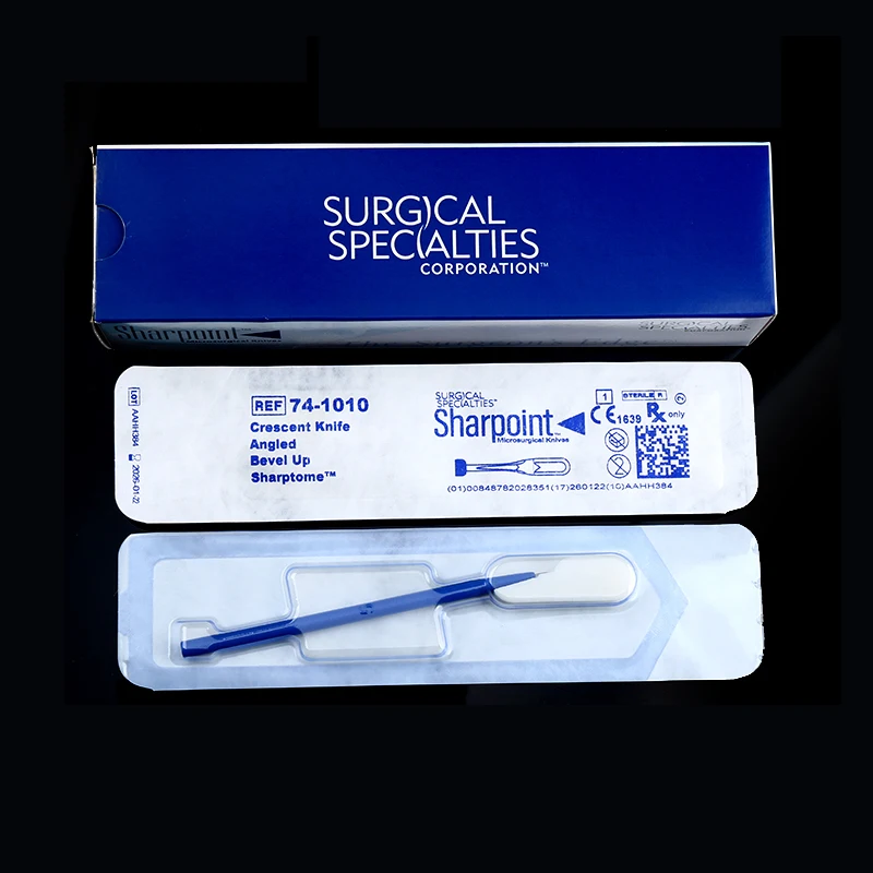 1pcs Ophthalmic microsurgical knife 15 degrees 2.8 3.0 puncture knife 3.2 tunnel side cutter ophthalmic tool surgical instruments