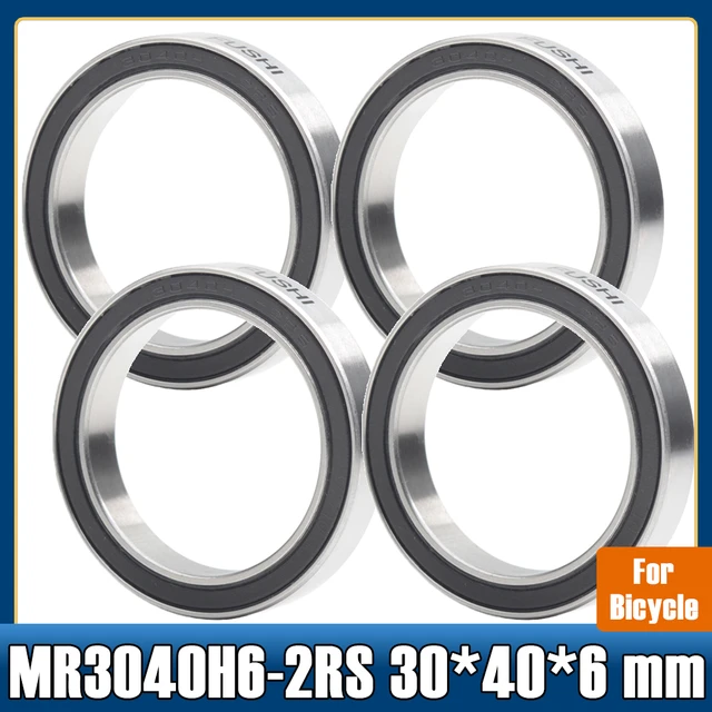 MR3040H6-2RS Kugellager 30*40*6mm (4 PCS) stahl Ball Double Sealed  MR3040H6RS Fahrrad