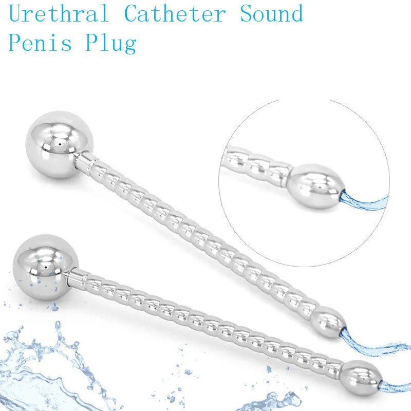 Sex Products Urethral Catheter Male Urethral Dilator Penis Plug Horse Eye Stimulation Sounding Masturbator Rod Sex Toys for Men