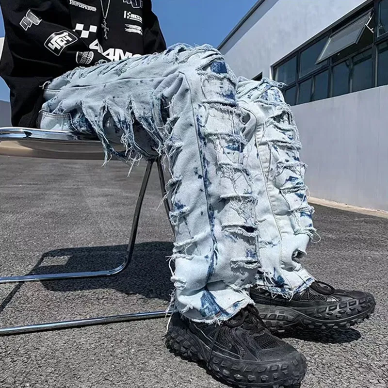 00’s N-2B Y2K grunge M military Y2K Grunge Jeans | Techwear