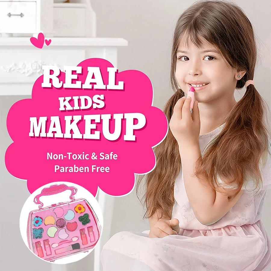Princess Makeup Playset for Girls 5