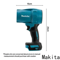 Makita 30000 tr/min ventilateur violent Turbo Jet ventilateur 18V plumeau d'air électrique vitesse du vent Turbo outil de nettoyage Rechargeable 3