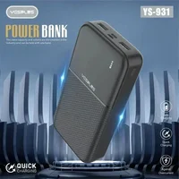 20000mAh PD20W Fast Charge Portable Power Bank Cell Phone Charger Powerbank Powerful Spare External Battery for Huawei Samsung 2